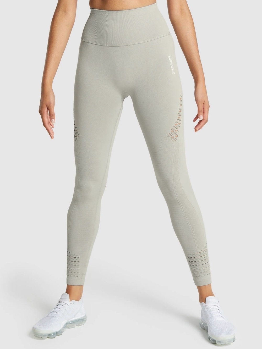 Gymshark Seamless High-Waist Leggings in Sage